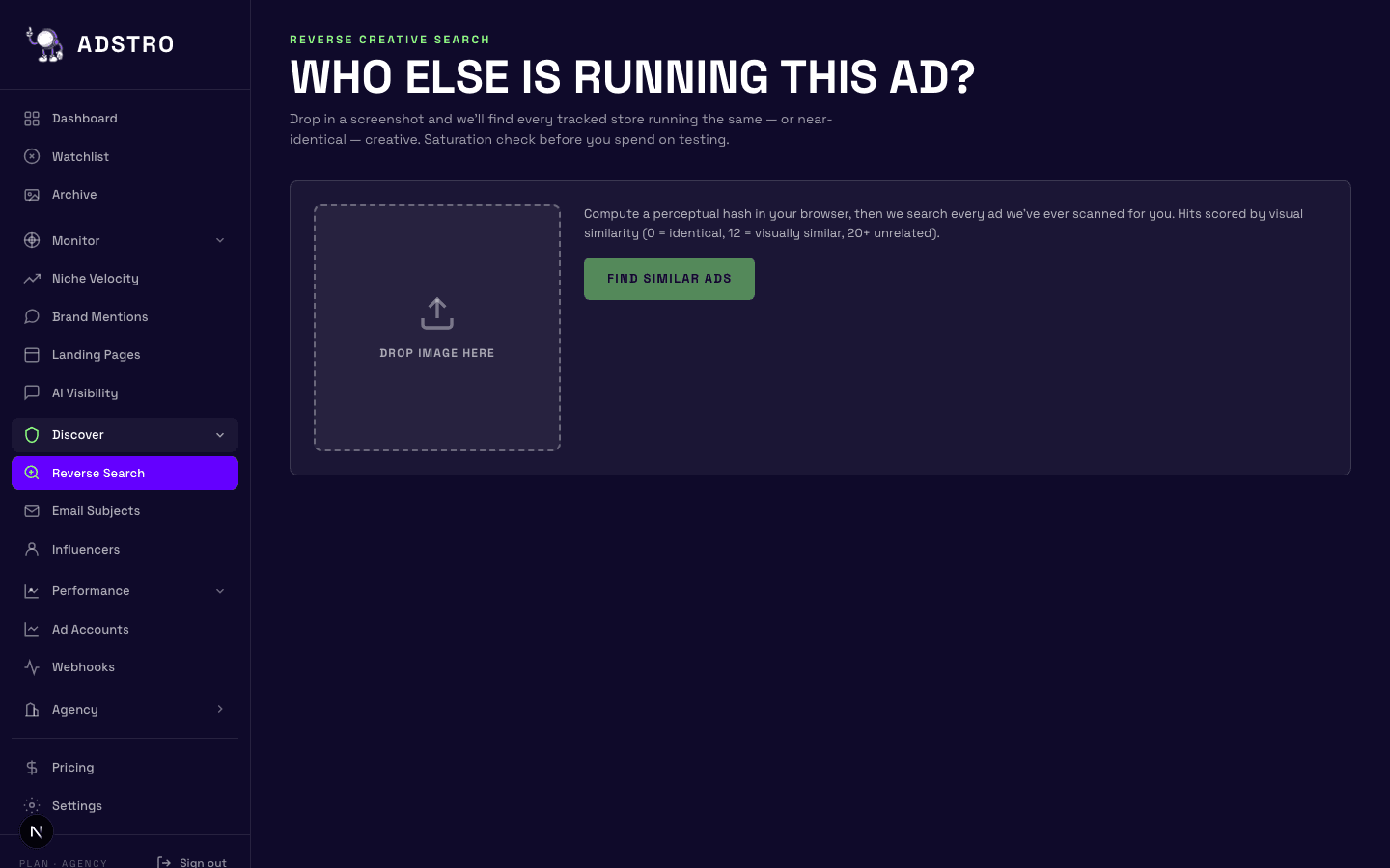 Reverse Creative Search